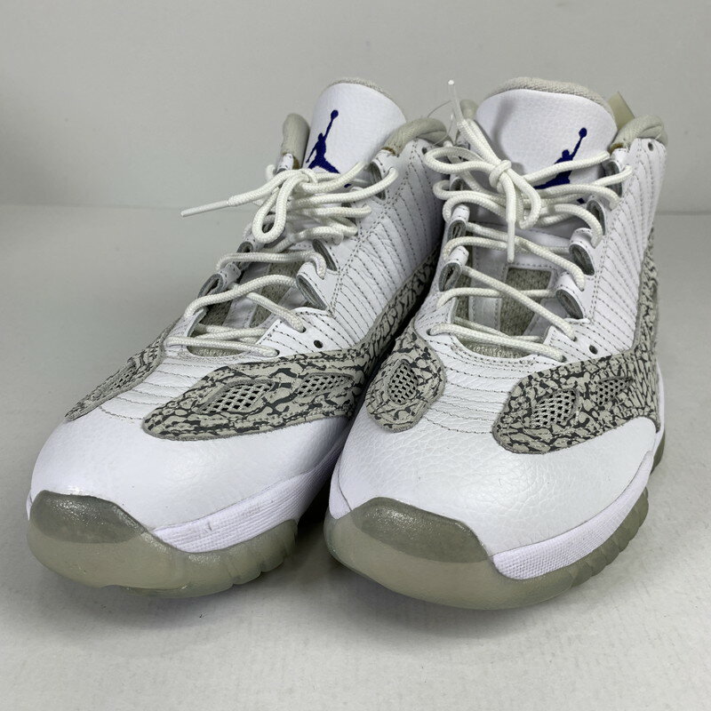 NIKE ナイキ 306008-102 エアジョーダン11 レトロ ロー コバルト AIR JORDAN 11 RETRO LOW IE "COBALT" (2015) スニーカー 靴 160-260515-ky-12-teih サイズ：29cm カラー：ホワイト 万代Net店