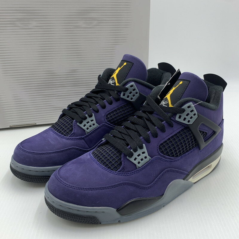 NIKE ナイキ FV5029-500 AIR JORDAN 4 RETRO OG LAKERS エアジョーダン4 レトロ レイカーズ 160-260821-nm-06-tei サイズ：28.5cm 万代Net店