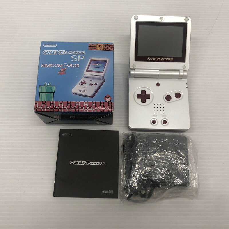 【中古品】 任天堂 ゲームボーイアドバンスSP ファミコンカラー GBA 023-260903-ns-05-teih 万代Net店