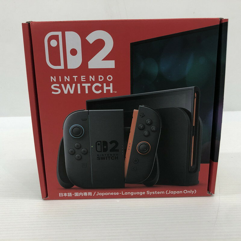 【未使用品】 Nintendo Switch2 ニンテンドースイッチ2 国内版 日本語版 BEE-S-KB6CA 035-260906-ns-06-tei 万代Net店