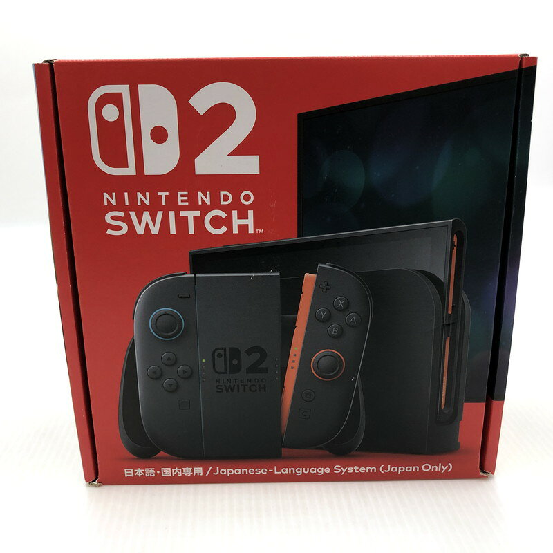 【未使用品】 Nintendo Switch2 ニンテンドースイッチ2 国内版 日本語版 BEE-S-KB6CA 035-260914-ns-07-tei 万代Net店