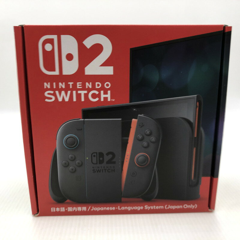 【未使用品】 Nintendo Switch2 ニンテンドースイッチ2 国内版 日本語版 BEE-S-KB6CA 035-260914-ns-08-tei 万代Net店