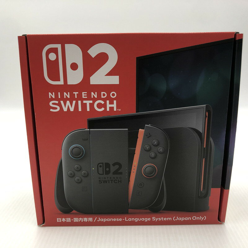 【未使用品】 Nintendo Switch2 ニンテンドースイッチ2 国内版 日本語版 BEE-S-KB6CA 035-260914-ns-12-tei 万代Net店