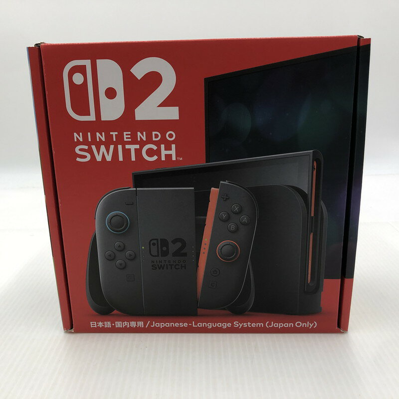 【未使用品】 Nintendo Switch2 ニンテンドースイッチ2 国内版 日本語版 BEE-S-KB6CA 035-260914-ns-13-tei 万代Net店