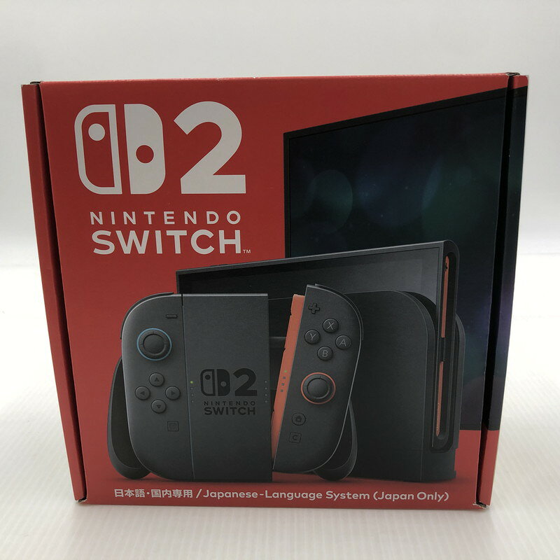 【未使用品】 Nintendo Switch2 ニンテンドースイッチ2 国内版 日本語版 BEE-S-KB6CA 035-260914-ns-16-tei 万代Net店