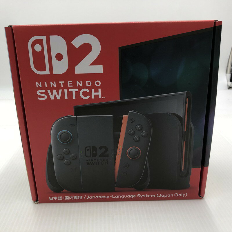 【未使用品】 Nintendo Switch2 ニンテンドースイッチ2 国内版 日本語版 BEE-S-KB6CA 035-260914-ns-21-tei 万代Net店