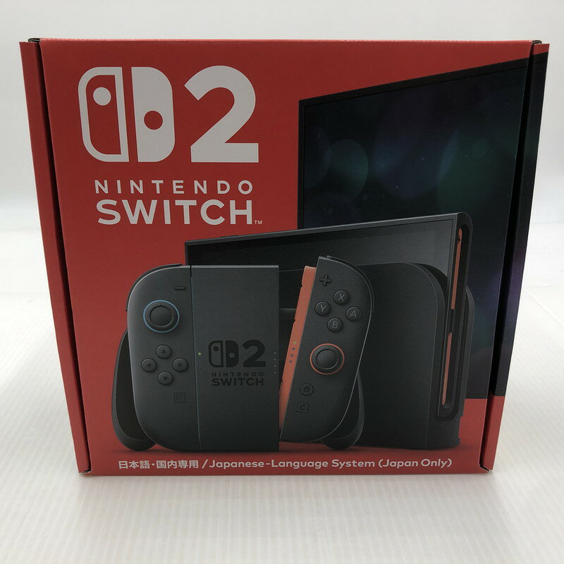 【未使用品】 Nintendo Switch2 ニンテンドースイッチ2 国内版 日本語版 BEE-S-KB6CA 035-260914-ns-24-tei 万代Net店