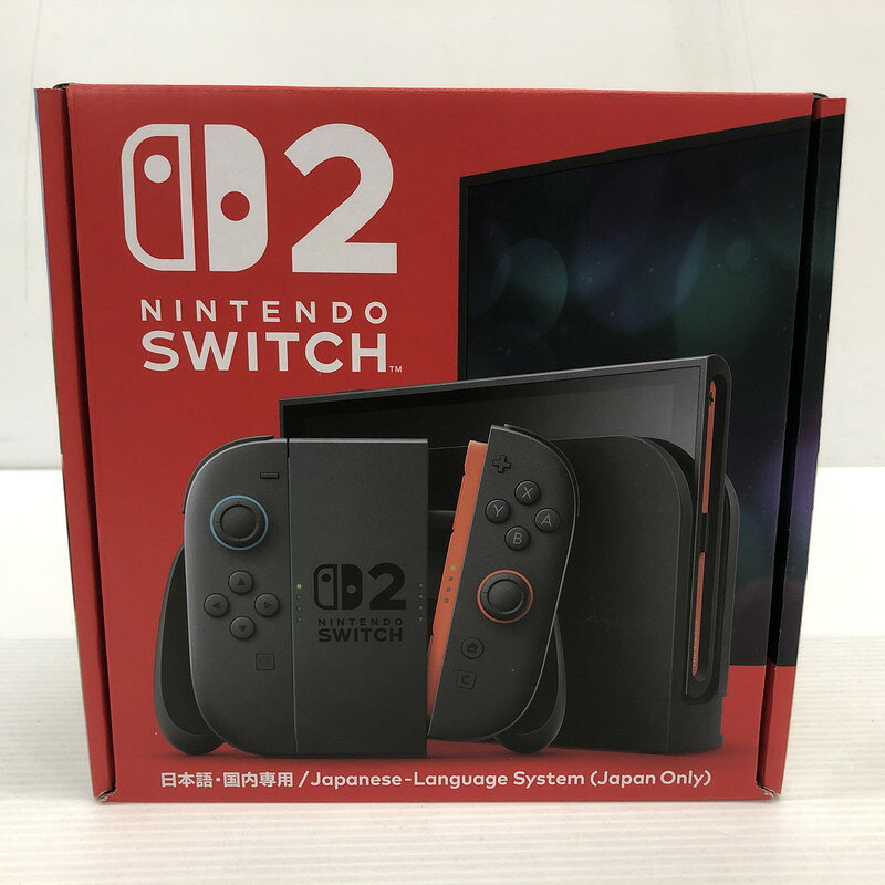 【未使用品】 Nintendo Switch2 ニンテンドースイッチ2 国内版 日本語版 BEE-S-KB6CA 035-261006-ns-02-tei 万代Net店