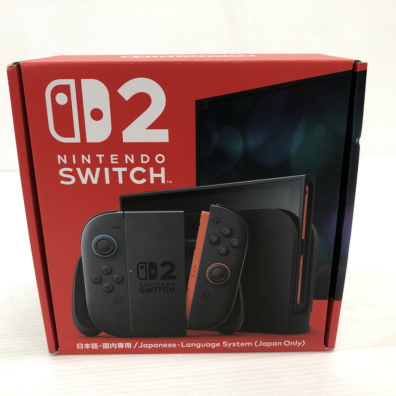 【中古美品】 Nintendo Switch2 ニンテンドースイッチ2 国内版 日本語版 BEE-S-KB6C 035-261006-ns-12-tei 万代Net店