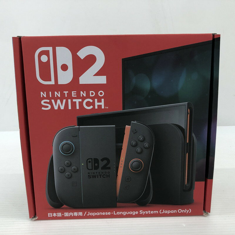【未使用品】 Nintendo Switch2 ニンテンドースイッチ2 国内版 日本語版 BEE-S-KB6CA 035-261007-ns-02-tei 万代Net店