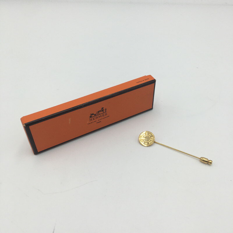 【HERMES/エルメス】美品 ラペルペン ピンブローチ/ピンバッチゴールド箱付 楽天市場】エルメス hermes(ブローチ|レディースジュエリー