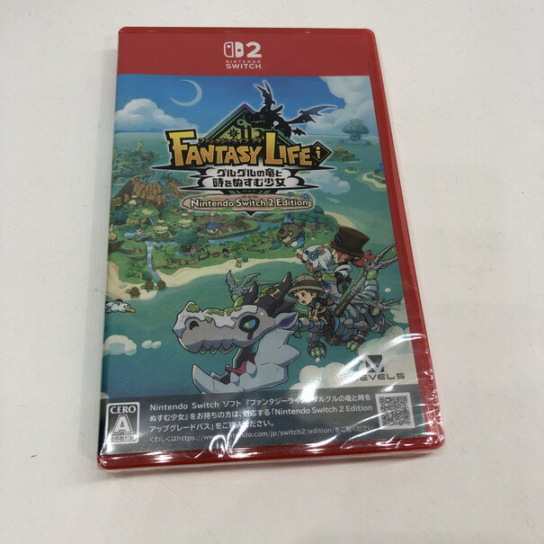 【未使用品】 NINTENDO SWITCH 2 ファンタジーライフ I グルグルの竜と時を盗む少女 CERO区分_A/全年齢対象 029-250820-SU-06-tomh 万代Net店