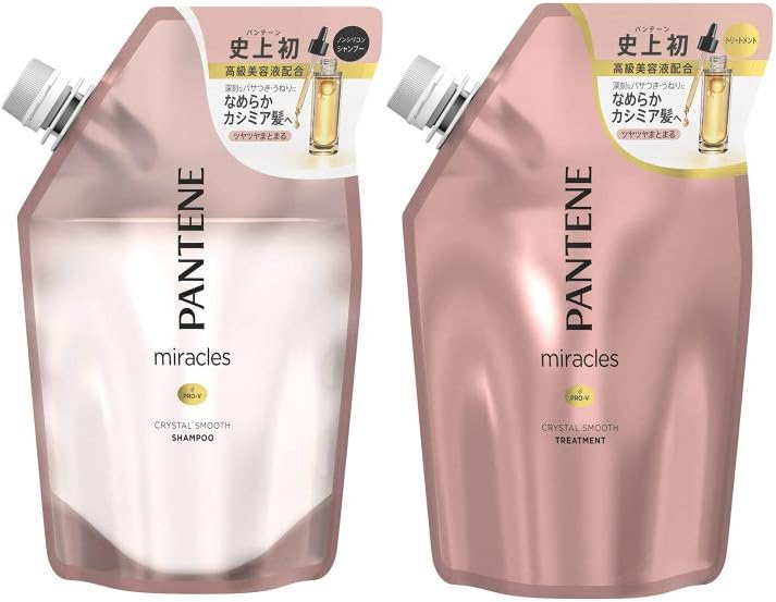 楽天市場】パンテーン ミラクルズ クリスタルスムース シャンプー 詰替
