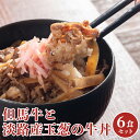 冷凍 牛丼 但馬牛と淡路産玉葱の牛丼 6食入り 但馬牛 冷凍総菜 冷凍取り寄せ 簡単調理 おうち時間 ステイホーム 冷凍 惣菜 おかず セット 兵庫 姫路 淡路...