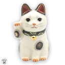 開店祝い 花以外 招き猫 置物 金運アップグッズ まねきねこ 開店祝い 飲食店 【菊花招き猫(右手上げ・小)(緑)】 陶器 猫侍 貯金箱になっていない 猫 雑貨 ネコ グッズ ねこ グッズ リビング カウンター 和風 右手上げ 金運招来 不老長寿 健康成就 商売繁盛 千客万来