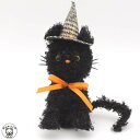 ハロウィン 猫 置物 飾り 玄関 飾り付け 猫 雑貨【クロネコ M】 マスコット ぬいぐるみ 黒猫 猫 置物 かわいい 猫 グッズ ハロウィン雑貨