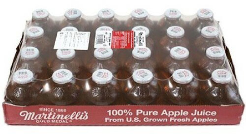 【COSTCO】コストコ　【Martinelli's】 マルティネリ　アップルジュース（ストレート）★296ml×24本 （りんごジュース　100%）【送料無料】のサムネイル