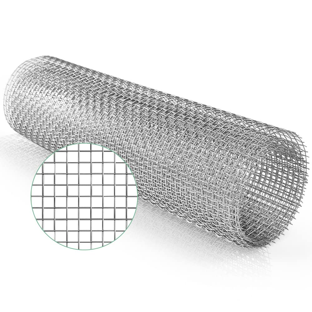 Rakuten - COOLBOTANG ステンレスメッシュ 300*1000mm 産業用金網 ステンレス平織金網 メッシュ0.7mm線径 網目4.5mm 濾過網 換気 耐高温 防鼠金網 防虫網 防虫ネット 家庭用 建築用ネット 防虫 防鼠 ガーデンワイヤーネット 側溝ネッ