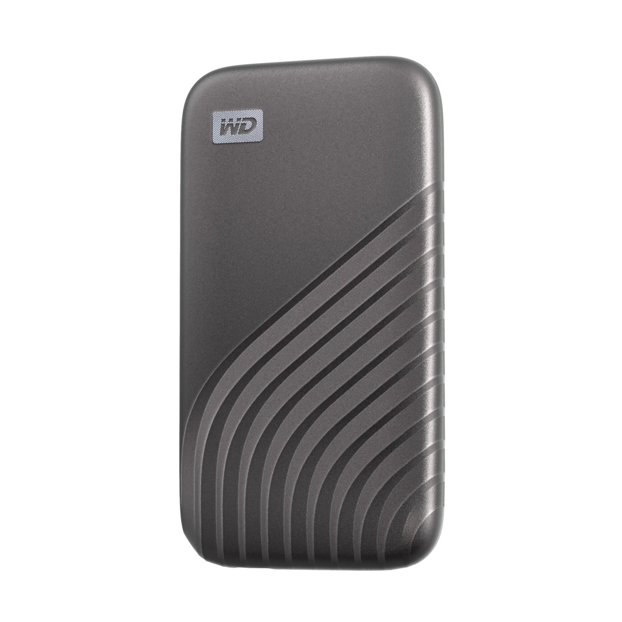 Rakuten - ウエスタンデジタル(Western Digital)WD ポータブルSSD 2TB グレー USB3.2 Gen2 My Passport 最大読取り1050 MB/秒 メーカー5年保証 WDBAGF0020BGY-WESN 国内正規代理店品