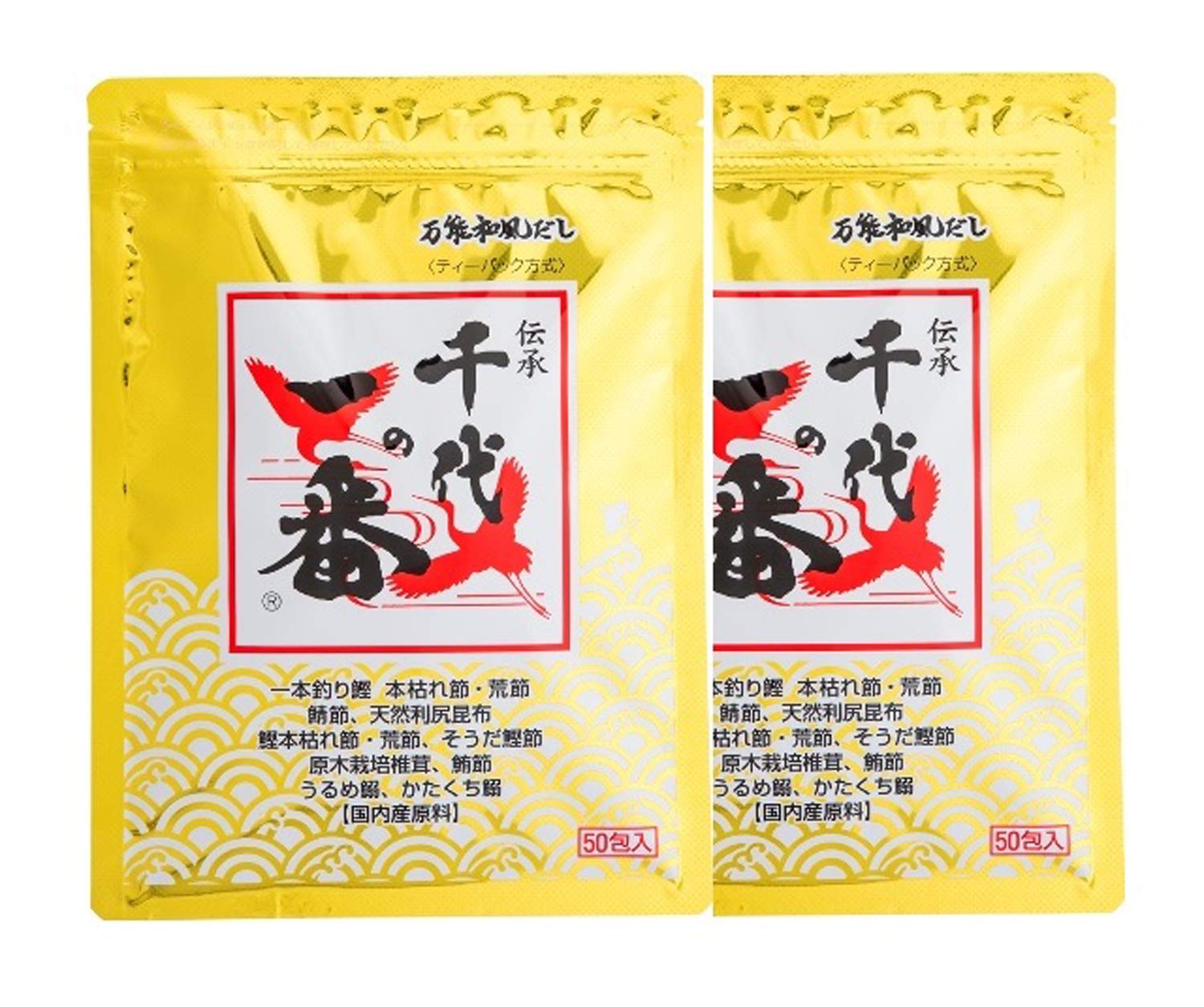 Rakuten - 千代の一番 万能和風だし 千代の一番 50包入x2袋 サイズ：50個 (x 2)