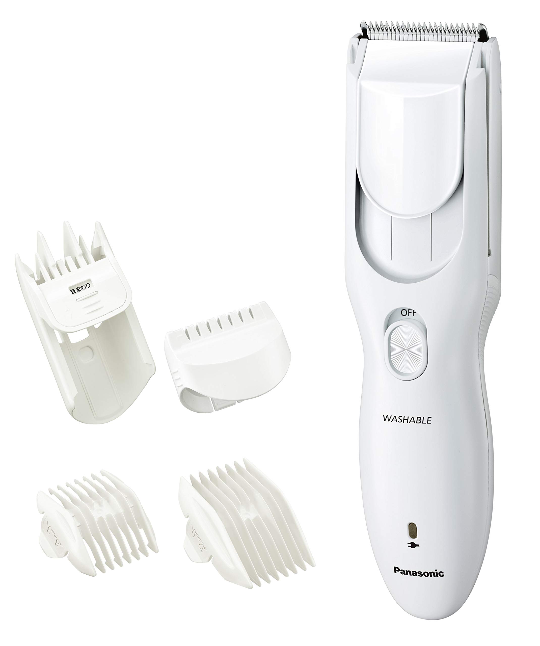 パナソニック バリカン ヘアカッター 充電 交流式 白 ER-GF41-W