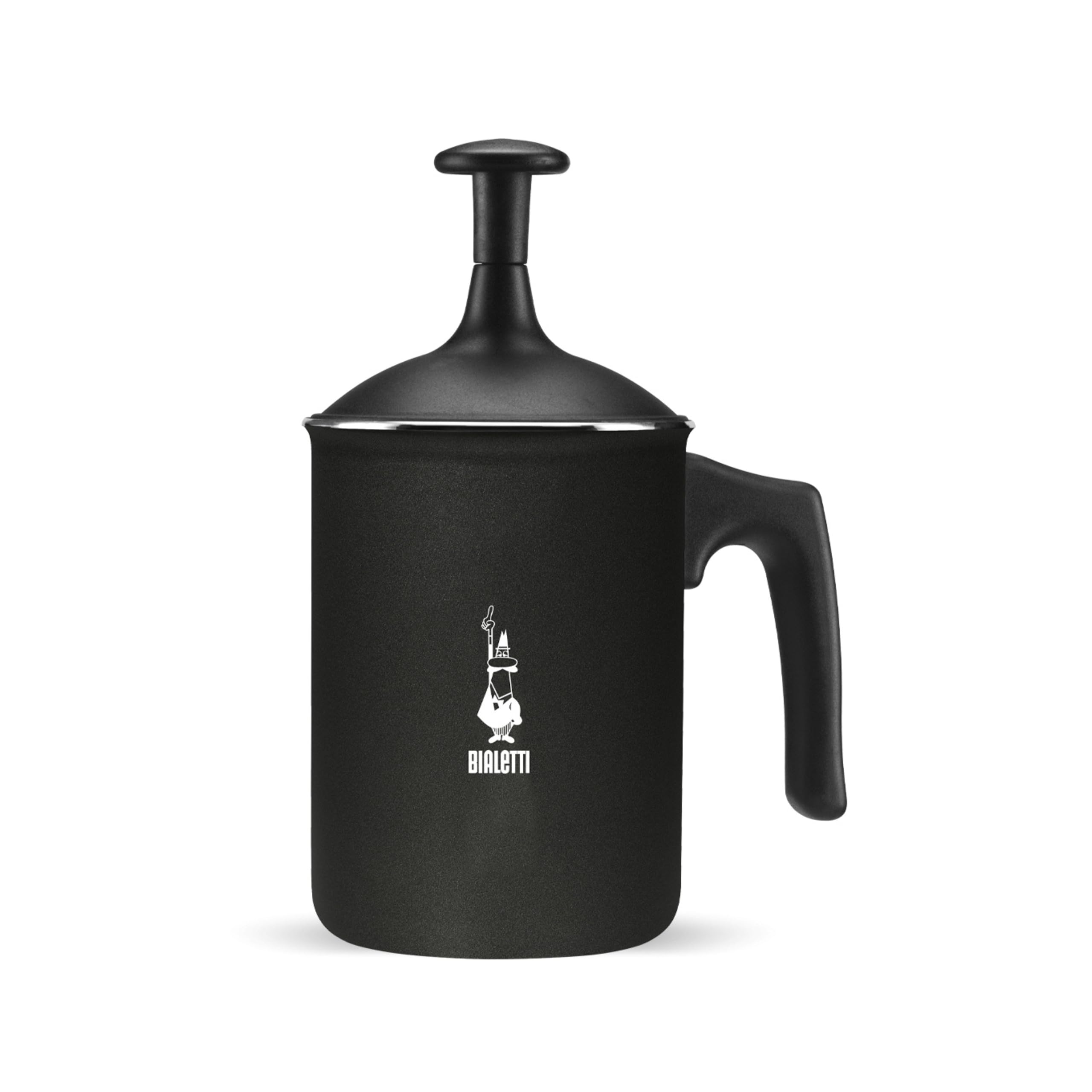樂天商城 - Bialetti (ビアレッティ) ミルクフローサー (直火対応 / 330ml) ミルクフォーマー エスプレッソ ラテ マキアート モダン ブラック