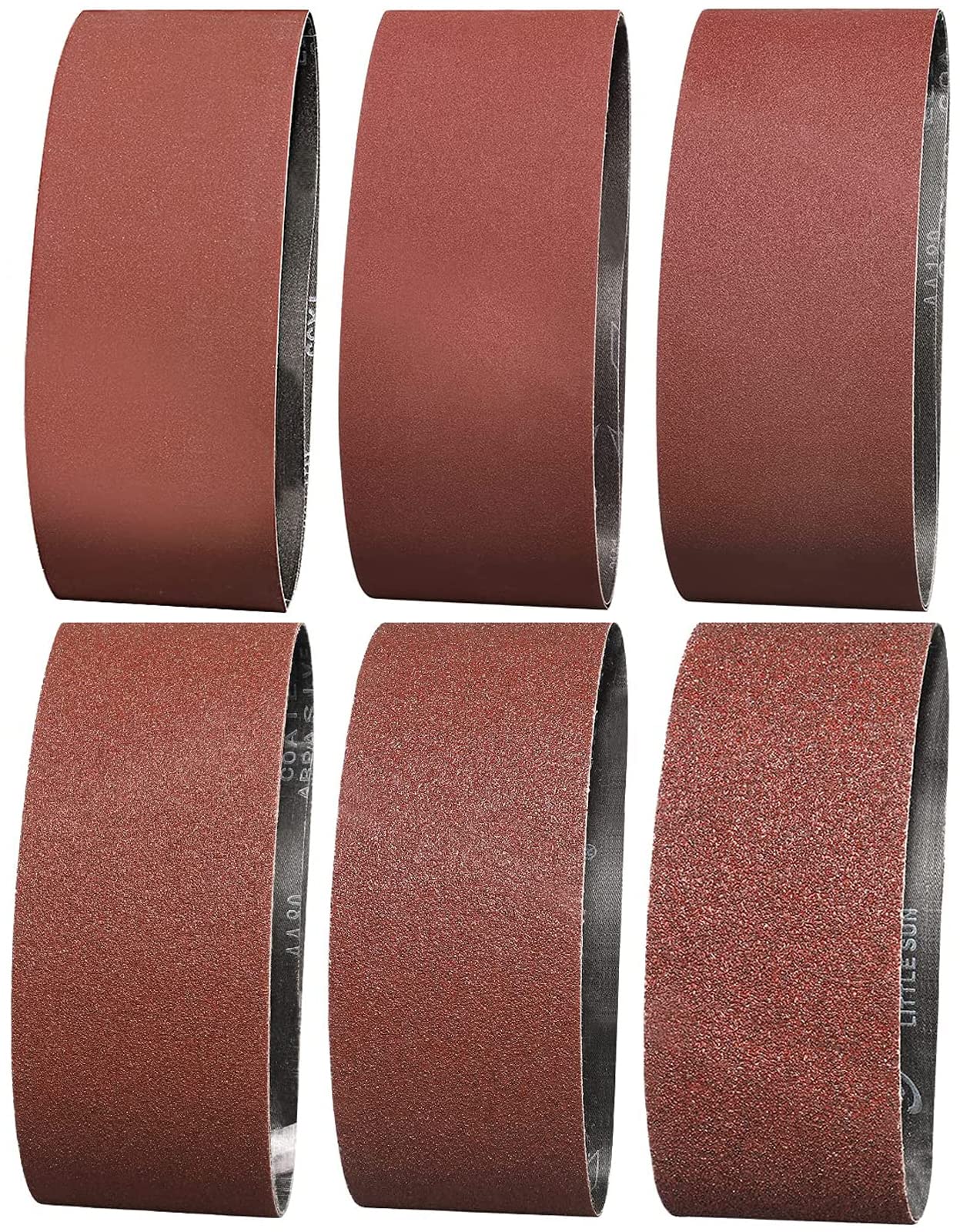 IROKCAKPT エンドレスベルト 76x457mm サンディングベルト 12本組 #60 #80 #120 #180 #240 #400 木工DIY 錆落とし 研磨 バリ取り。IROKCAKPT エンドレスベルト 76x457mm サンディングベルト