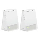 NEC WiFi6 メッシュルーター 親機 中継機セットWi-Fi 6(11ax)/AX1800 Atermシリーズ ペアリング済み AM-AX1800HP/MS【 iPhone 13