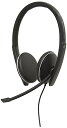 Sennheiser SC 165 USB (508317) - 両面 (双眼鏡) ヘッドセット ビジネスプロフェッショナル用 | HDステレオサウンド ノイズキャンセ