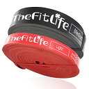 TheFitLife トレーニングチューブ 懸垂チューブ 懸垂補助 トレーニングバンド 筋トレチューブ - 天然ラテックス製 懸垂アシスト フィ