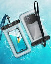 YOSH 2024浮く式新モデル 大容量 スマホ防水ケース フローティング 9インチ対応 水に浮く yosh スマホ 防水ケース jptw402 エアバッ