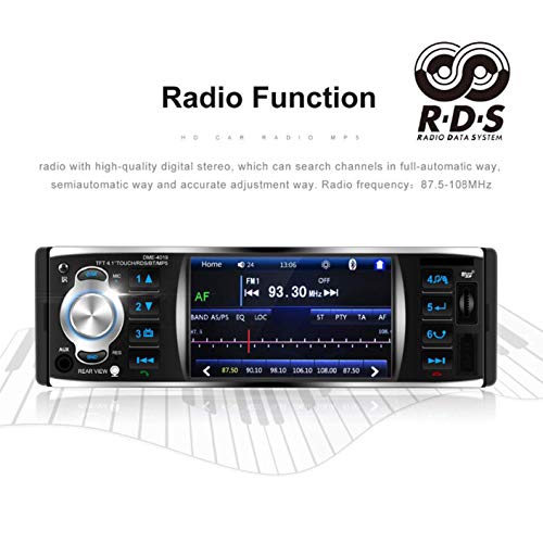 50 Off カーオーディオ 1 Din 4 1インチ Hd ミラーリンク タッチパネル Fm Rds Aux出力 Bluetooth Usb Sd対応 リアビューカメラ 特売 Www Ugtu Net