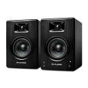 M-Audioデスクトップ/モニタリング パワード・スピーカーゲーミング、音楽制作、ライブ配信、Podcast配信 L/Rペア BX4-120W 4.5イン