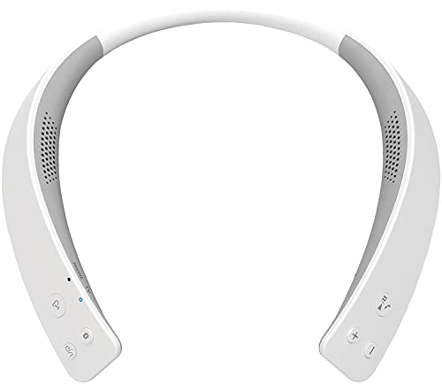 パナソニック ワイヤレスネックスピーカー 首掛けスピーカー Bluetooth マイク搭載 ハンズフリー 約13時間連続再生 SC-WN10-W ホワイ