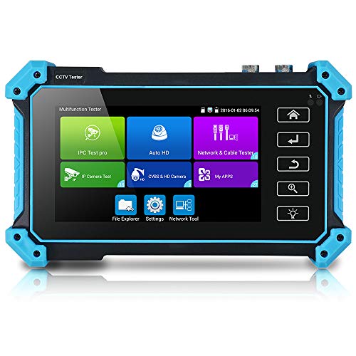 楽天マネラボカメラテスターIP +同軸HD（TVI/CVI/AHD/SDI）監視検出器5-in-1多機能カメラテスター 5200PLUS