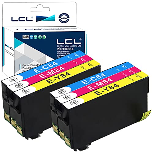 LCL EPSON用 エプソン用 ICC84 ICM84 ICY84 (2*3色セット 2シアン 2マゼンタ 2イエロー) 互換インクカ..