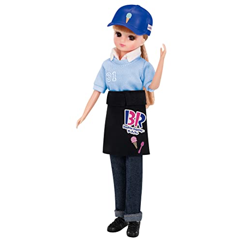 タカラトミー(TAKARA TOMY) リカちゃん ドレス ようこそ! サーティワン アイスクリームショップ てんいんさんドレス 着せ替 送料無料