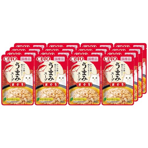 チャオ(CIAO)旨みスープまぐろ40g16個セット 送料無料