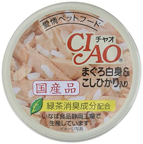 チャオ (CIAO) まぐろ白身&こしひかり入り 85g 24個セット 送料無料
