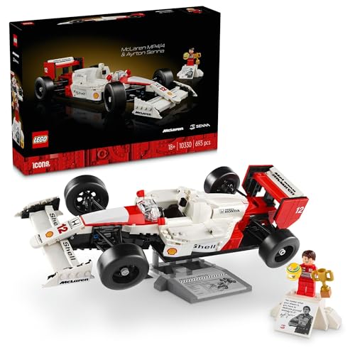乐天商城 - レゴ(LEGO) アイコン マクラーレン MP4/4 &アイルトン・セナ おもちゃ 玩具 誕生日 プレゼント ブロック 母の日 父の日 送料無料