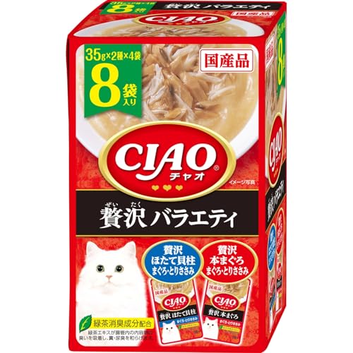 ���㥪 (CIAO) ����åȥա��� �ѥ��� �����Х饨�ƥ� 35g��8�� ����̵��