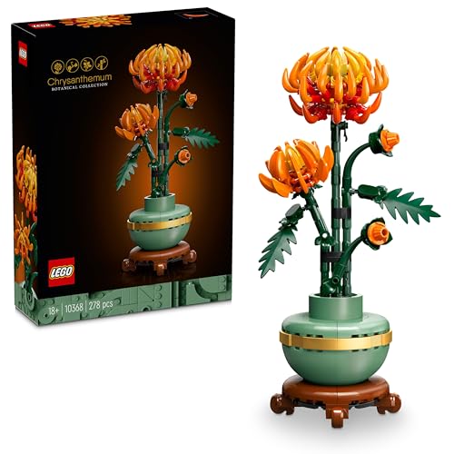 乐天商城 - レゴ(LEGO) ボタニカル 菊 おもちゃ 玩具 誕生日 プレゼント ブロック 母の日 父の日 男性 女性 花束 造花 飾り インテリア 送料無料