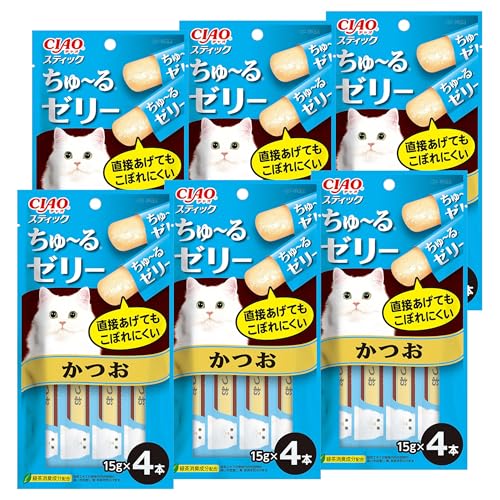 CIAO (チャオ) スティック かつお 4本 6個セット 送料無料