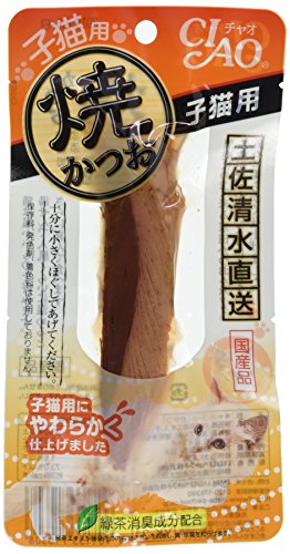 チャオ (CIAO) 焼かつお 子ねこ用 1本 6個セット 送料無料