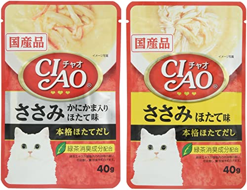 チャオ (CIAO) パウチ ささみバラエティ 40g×8袋 送料無料