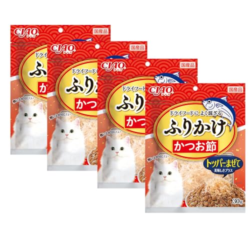 CIAO (チャオ) ふりかけ かつお節 30g 4個セット 送料無料