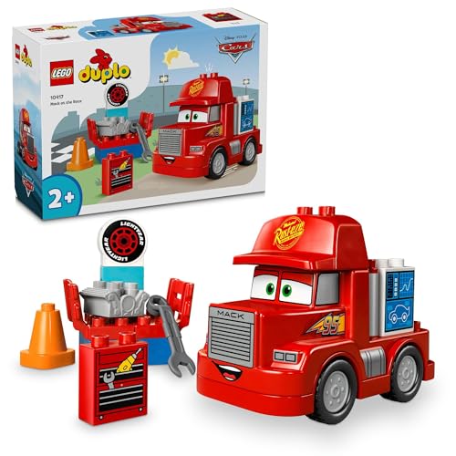 Blocks - レゴ(LEGO) デュプロ レース場のマック おもちゃ 玩具 誕生日 プレゼント ブロック 知育 男の子 女の子 子供 1歳半 2歳 4 送料無料