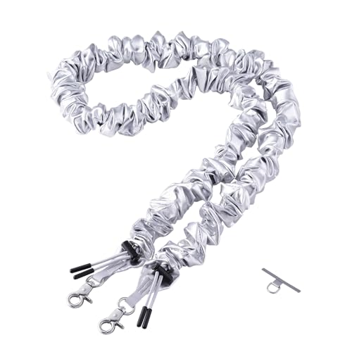 シルバー/全長約450mm〜約1250mm/P-STSDH1SCOSV・Color:シルバー・パッケージ個数:1・くしゅくしゅとした立体感が目を引く、シンプルながら存在感のあるスマホショルダーストラップです。・ミニマルでスポーティーな印象が...