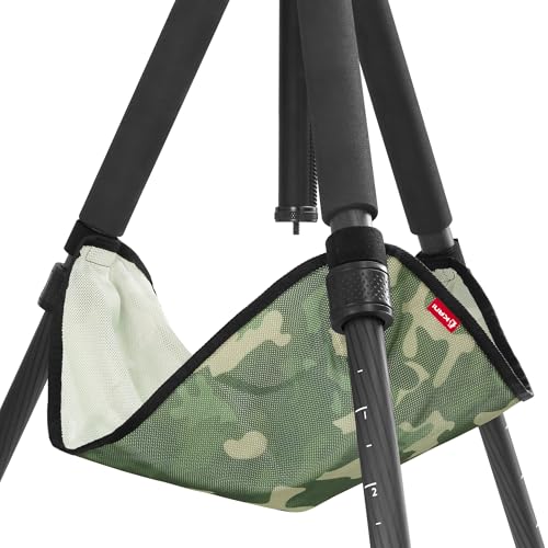 乐天商城 - KANI 三脚アクセサリ ストーンバッグ メッシュ カモフラージュ 大型・中型三脚用 脚ロック箇所吊下方式 ベルクロ固定式 迷彩色 ポリ 送料無料