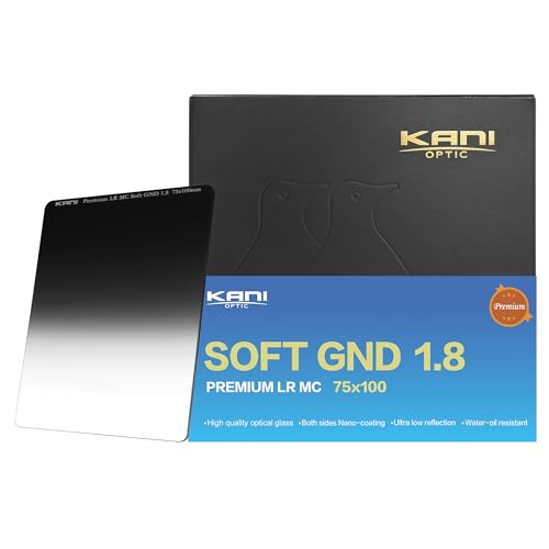 其它 - KANI 75mm幅 角型フィルター ハーフNDフィルター Premium LR MC Soft GND 1.8 75×100mm 減光 送料無料